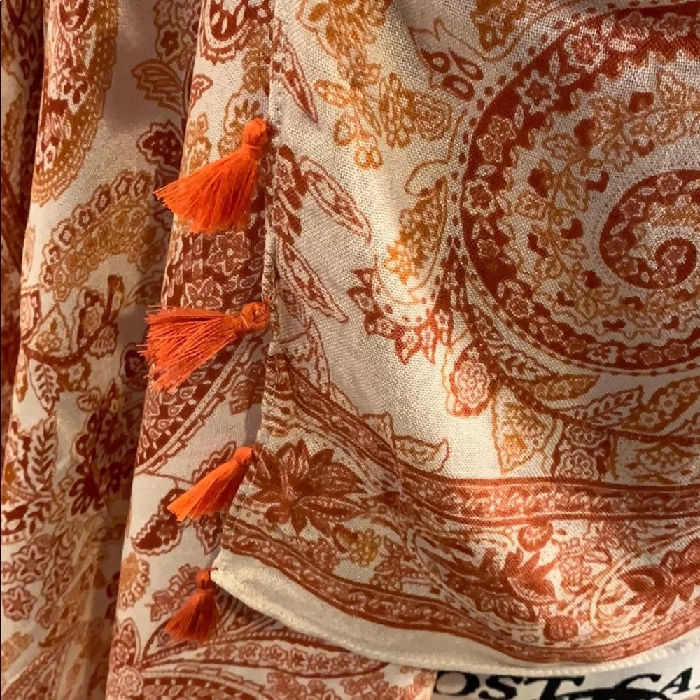 Light My Fire Ruggine, Paisley Kimono Duster NWT - Picture 10 of 12